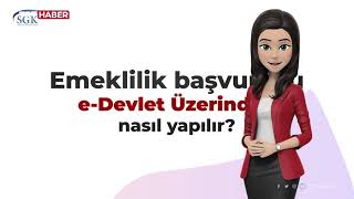 Emeklilik başvurusu eDevlet’ten nasıl yapılır [upl. by Neyugn43]