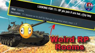 DESTROYING WEIRD Roleplay Rooms in WoTB [upl. by Medwin447]