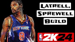 How To Make The Best Latrell Sprewell Build Inside The Arc Score [upl. by Laurita869]