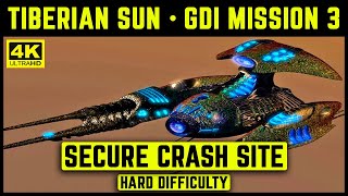 CampC TIBERIAN SUN  GDI MISSION 3  SECURE CRASH SITE  HARD  4K [upl. by Clotilde942]