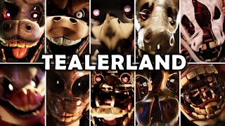 TealerLand  All Jumpscares amp Voice Lines [upl. by Baldridge152]