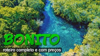 O QUE FAZER EM BONITO MS ROTEIRO COMPLETO DE 7 DIAS QUANTO CUSTA MELHORES PASSEIOS E FLUTUAÃ‡Ã•ES [upl. by Woodall550]