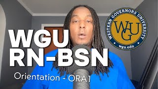 WGU RN to BSN Orientation Everything You Need to Know Before Starting [upl. by Nedgo]