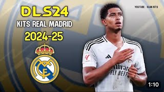 DLS Kits Real Madrid 202425 ⚪️⚪️ [upl. by Frick833]