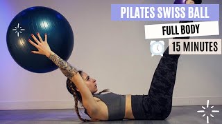 Swiss Ball Pilates  Muscler tout son corps Stabilité amp Affiner son corps [upl. by Bernette]