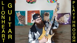 Lionheart Guitar Playthrough Music Video 7 String Balkatora [upl. by Ellehcen144]