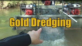 Gold Dredging Tips Where to Dredge and Some Gold [upl. by Nayve111]