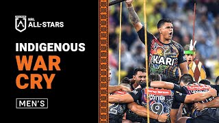 Indigenous Mens War Cry  2021 NRL AllStars [upl. by Also]