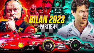 LA LIMITE DU CONCEPT EST ATTEINTE  BILAN SAISON 2023 DE FORMULE 1  Partie 4 [upl. by Anreval]