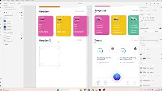 UI\UX design mobile app task part 1 with adobe xd [upl. by Proffitt]