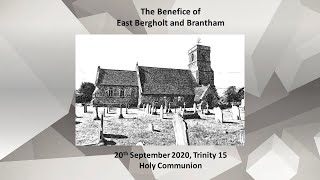 Church Service  Brantham 20 September 2020 [upl. by Berman]