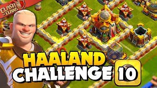 Easily 3 Star Trophy Match  Haaland Challenge 10 Clash of Clans [upl. by Bathsheb491]