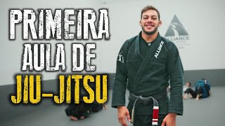 PRIMEIRA AULA DE JIUJITSU  O Que Esperar [upl. by Eisse]