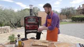 Smoked Marinated Pork Ribs  cooked in the Fornetto Wood Fired Oven amp Smoker [upl. by Cal]