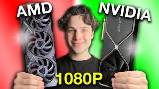 AMD VS NVIDIA 🚨 Which one has the BEST GPUs for 1080p Gaming in 2024 [upl. by Zapot]