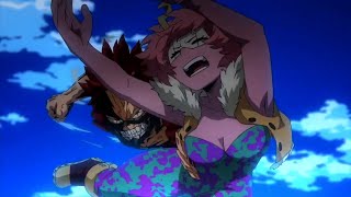 Kirishima saves mina and fights S Rank villain  My hero academia Season 6 ep 8 [upl. by Persas437]