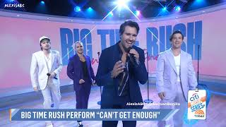 Big Time Rush  Cant Get Enough Live TODAY Show 2023 HD  AlexisABC [upl. by Biddick]