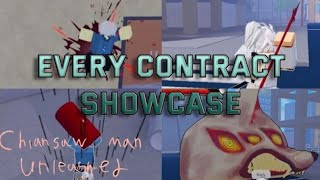 Every Devil Contract Showcase  Chainsaw Man Devils Heart [upl. by Kirwin]