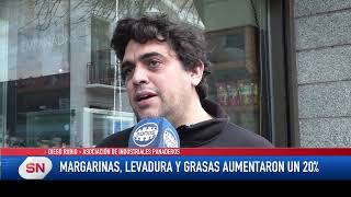 Margarinas levadura y grasas aumentaron un 20 Alerta por el derrumbe de ventas en las panaderías [upl. by Ursula621]