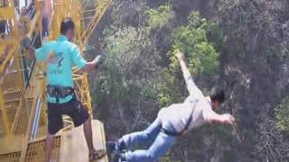 Bungee jumping accident in rishikesh [upl. by Fasano]