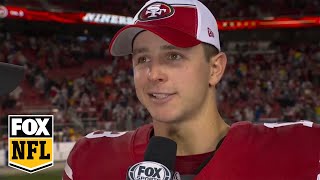 You got to make it happen – 49ers Brock Purdy on gamewinning drive against Packers  NFL on FOX [upl. by Ellehcim]