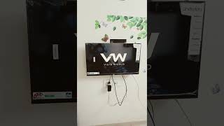 BEST TV IN THE MARKETT VERY LOW PRICEMUCT BUY VW smart tv frameless smarttv review pewdiepie [upl. by Adnovaj776]