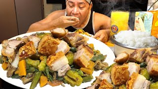 PAKBET CON CRISPY BAGNET quotPINAKBET ILOCANOquot ILOCOS FOOD Filipino Food Mukbang amp Recipe [upl. by Binetta]