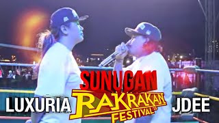 Sunugan Rakrakan  Luxuria vs JDEE 50k Battle Royale Semi Finals [upl. by Leupold313]