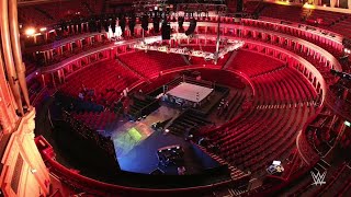 Timelapse of the legendary Royal Albert Hall being transformed into a WWE arena WWE Exclusive [upl. by Spiers]