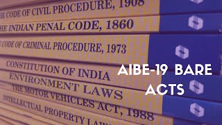 Bare Acts for AIBE19 which bare acts to buy [upl. by Calica292]