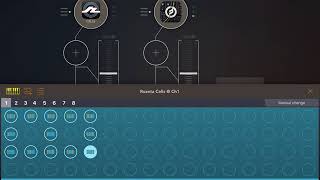 Testing quotRozeta Cellsquot  driving a Moog Model 15 arp [upl. by Eli]