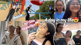 1st time upperlips😱🫨New specs Morning workout🤣❤️A day in my life❤️😍🌸Tejasvi Rajput [upl. by Kachine]