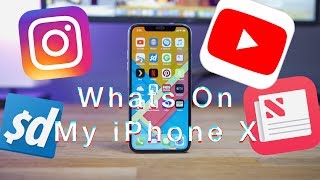 Whats On My iPhone X  2018 [upl. by Banks433]