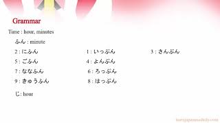 minna no nihongo lesson 4 [upl. by Sidras]