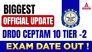 DRDO Exam Date 2022  DRDO CEPTAM Tier 2 Exam Date  DRDO Tier 2 Exam Date Out [upl. by Lapotin507]