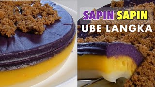 How to make SAPIN SAPIN UBE LANGKA  RecipesByTin [upl. by Hacceber]