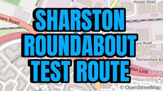 Large Roundabout  West Didsbury Test Route  ADT [upl. by Auhsuoj]