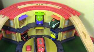 Chuggington Double Decker Roundhouse [upl. by Attenal]