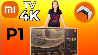 Xiaomi Mi TV P1 55”  ¿La MEJOR y más barata de las 4K [upl. by Vivyanne]