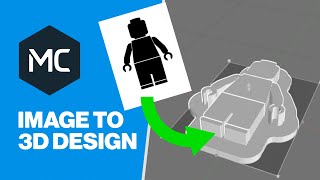 Convert Any Image Into A 3D Design  Two Minutes With MatterControl [upl. by Gilberto]