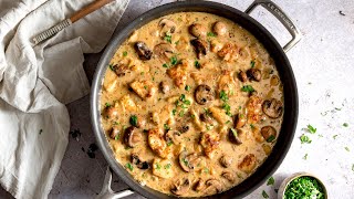 Make The PERFECT Creamy Chicken Casserole in Just One Pan [upl. by Ledairam]