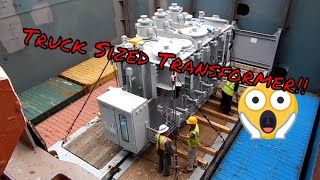 Break Bulk Discharge Off of Container Ship by Gantry Crane [upl. by Osher]