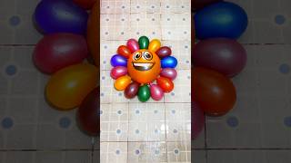 ASMR Various Water Colors  Happy Smiling Balloon Pop Reverse asmr balloonpopping shortsviral [upl. by Avaria]