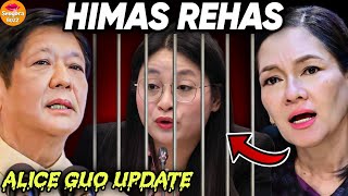 ALICE GUO LATEST NEWS  HIMAS REHAS NA DAHIL SA PATONGPATONG NA KASO [upl. by Nitin]