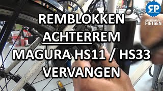 REMBLOKKEN ACHTERREM MAGURA HS11  HS33 VERVANGEN [upl. by Zile]