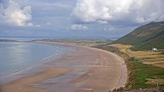 LIVE Rhossili Webcam at The Wormshead Hotel [upl. by Airitak703]