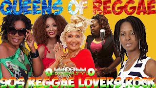 90’s Reggae Lovers Rock Mix Queens of Reggae Marcia GriffithsPam HallTwiggiNana McleanNadine S [upl. by Ardnekal]