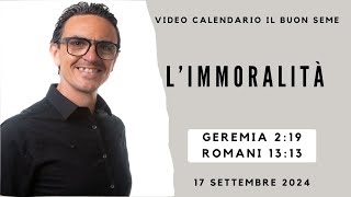 17 SETTEMBRE 2024 Calendario cristiano IL BUON SEME [upl. by Yanej]