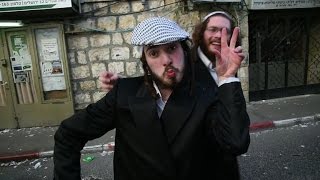 UltraOrthodox Jews celebrate Purim in Jerusalem [upl. by Lindsay]