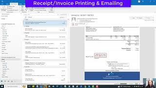 Training Receipt amp Invoice Printing amp Emailing [upl. by Brawley94]